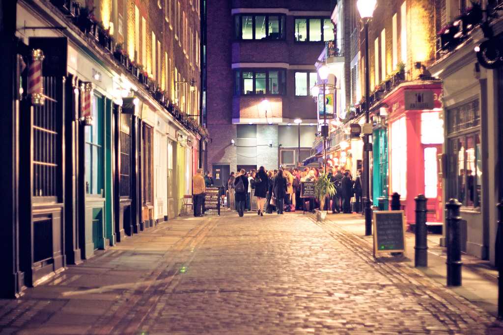 London night street